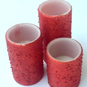 Set of Flameless Led Candles Ilumination